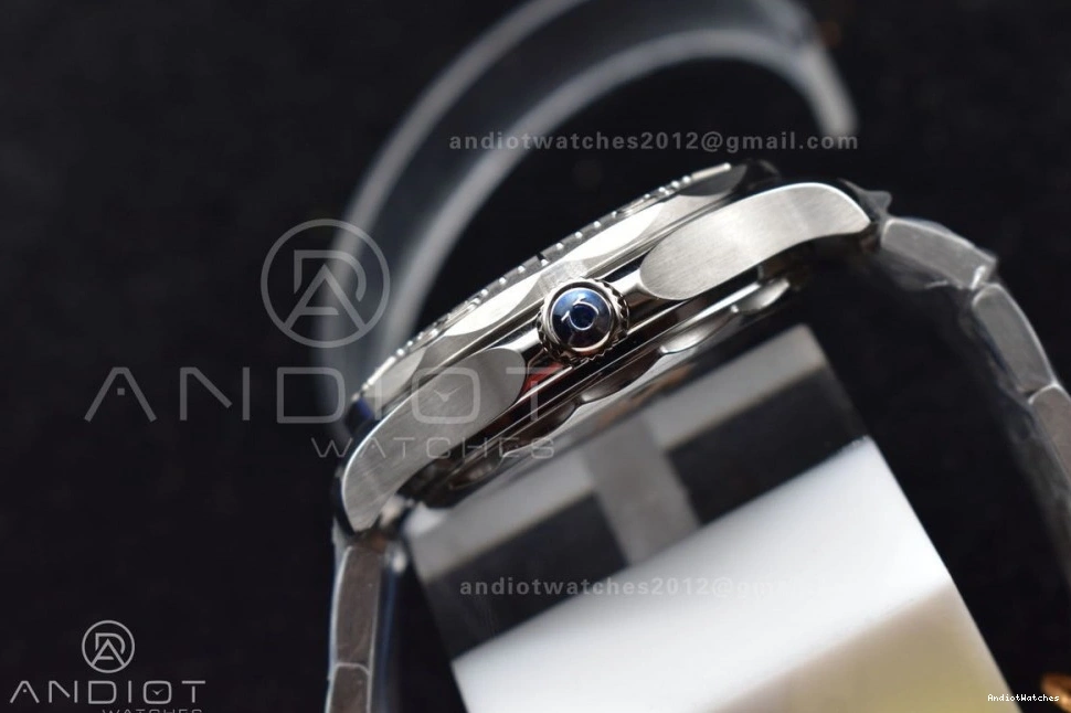 On ModernLook 1:1 300M Black Diver Dial Bracelet A Edition Ceramic SS 1082 Seamaster VSF Black Best 0311